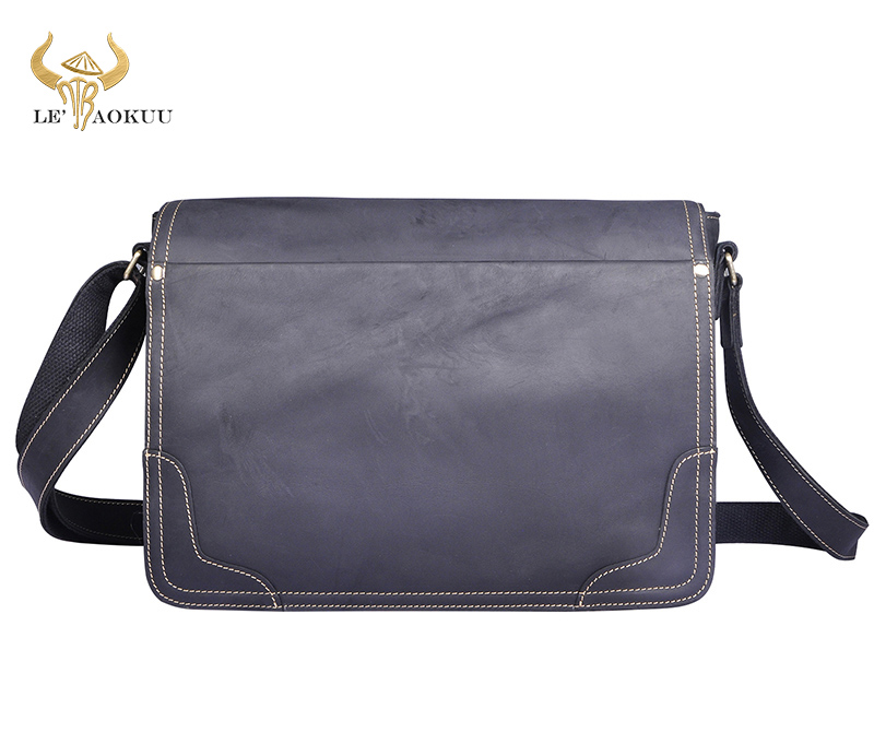 Interior Design University - New Crazy Horse Leather Male Retro