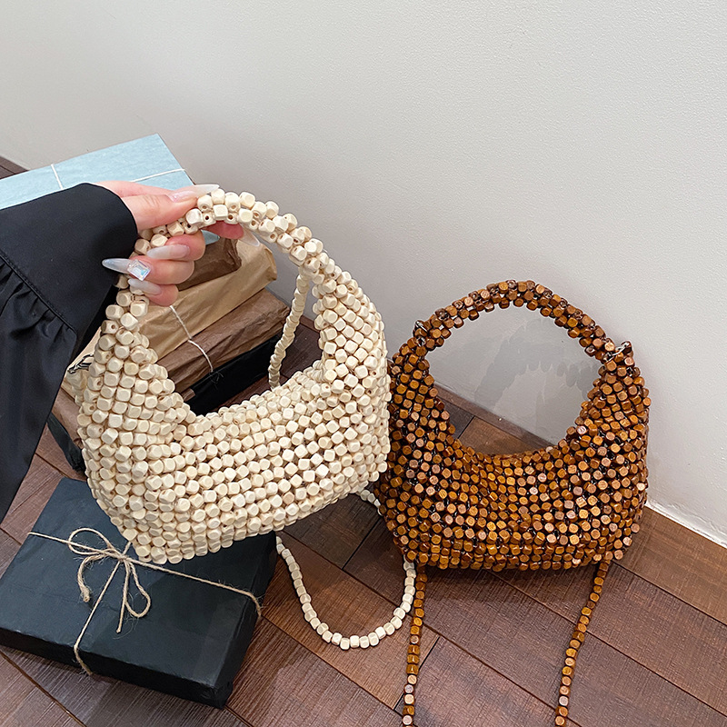 Interior Design Korean Style - Spring Summer Handmade Beading Clutch Bag