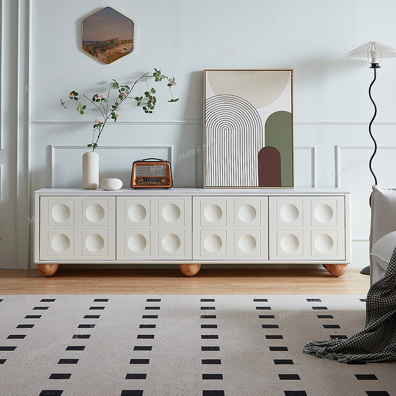 Interior Design White And Wood - Shipping Modular Benches Tv Cabinet Live