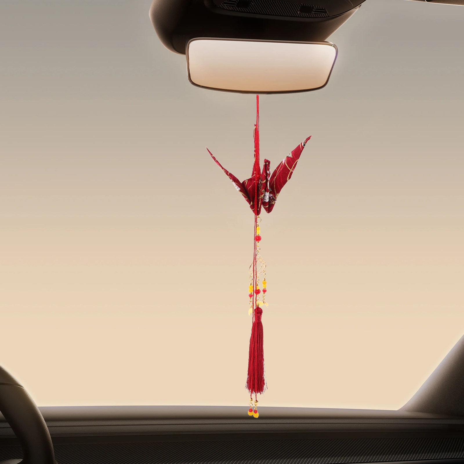 Interior Design Years - Fabric Crane Car Hanging Pendant with