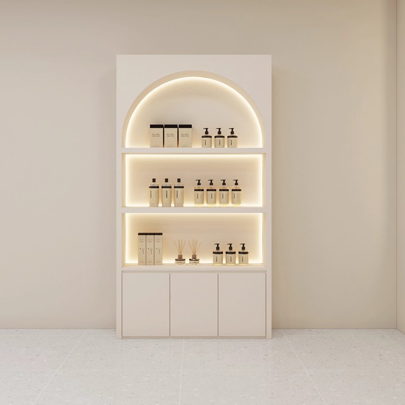 Interior Design Nail Salon - Custom Spa Furniture Cabinets LuxBeige Spa