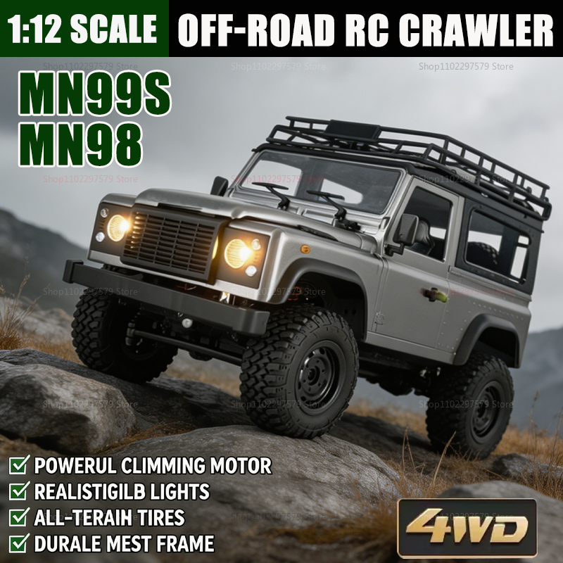 Interior Design Remote - 1/12 4WD RC Crawler MN98 MN99s