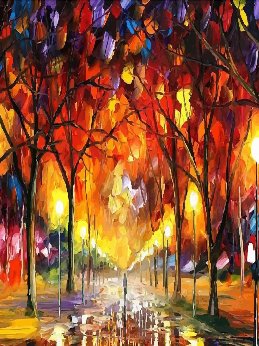 Leonid Afremov Melody Of The N - Interior Design Usa avis et prix