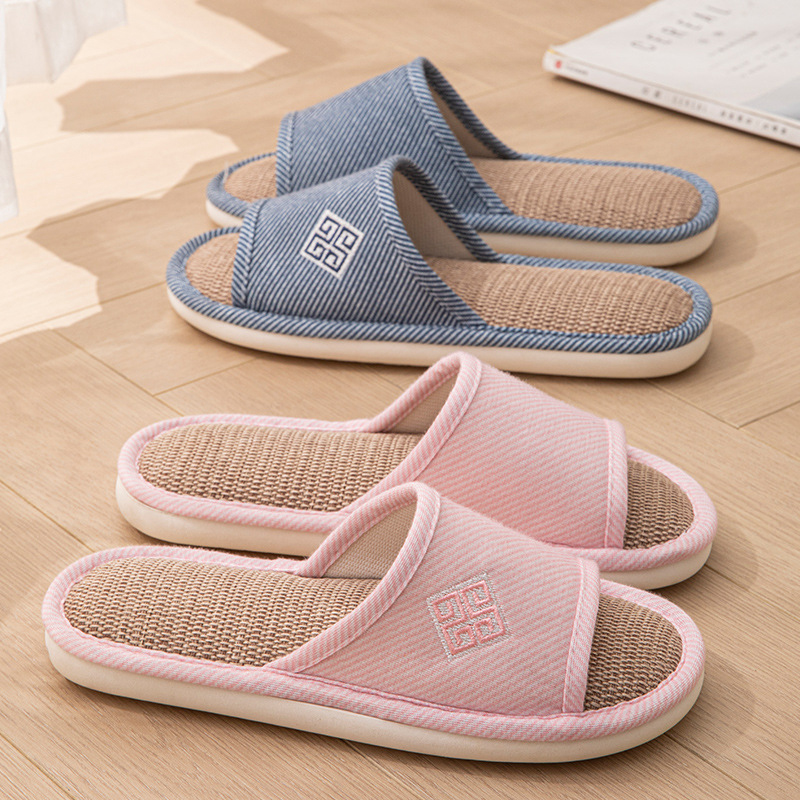 Linen Women Slippers Home Open - Linen Roller Blind avis et prix