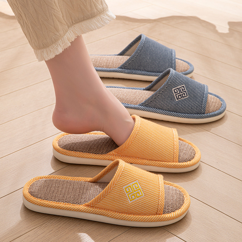 Linen Women Slippers Home Open - Linen Roller Blind avis et prix