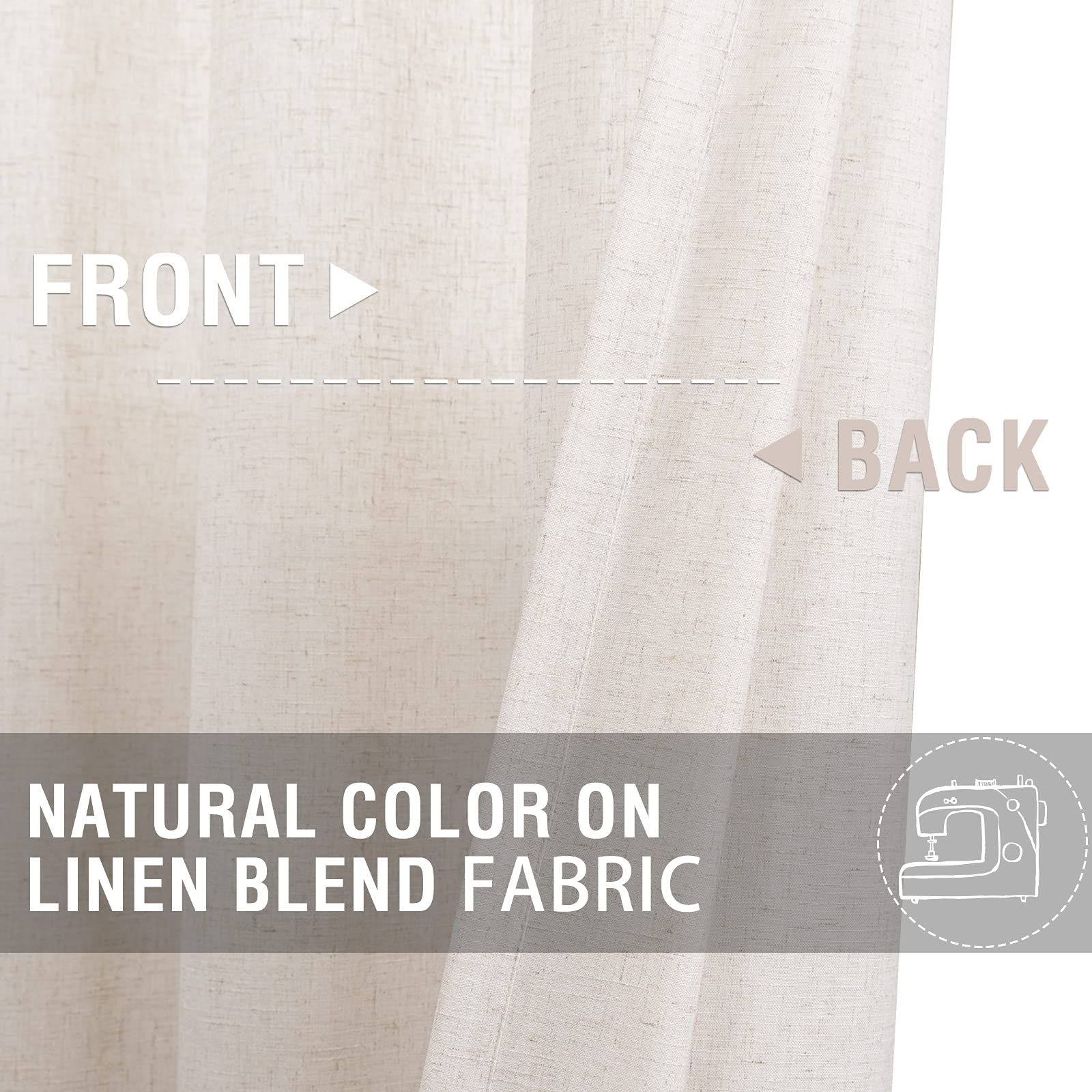 Linen Kitchen Curtains 30 Inch - Linen Roller Blind avis et prix