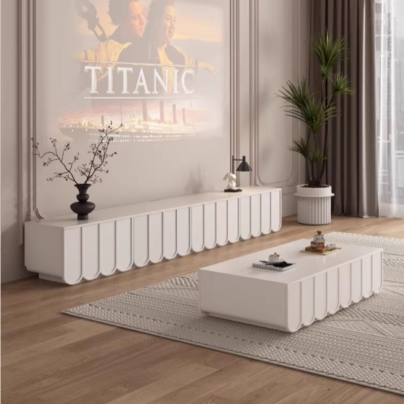 Design Modern Tv Cabinet Inter - Interior Design White And Wood avis et prix