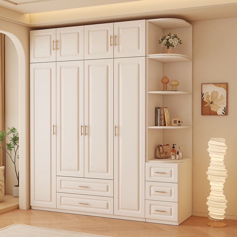 White Cream Closet Accent Nord - Interior Design White And Wood avis et prix