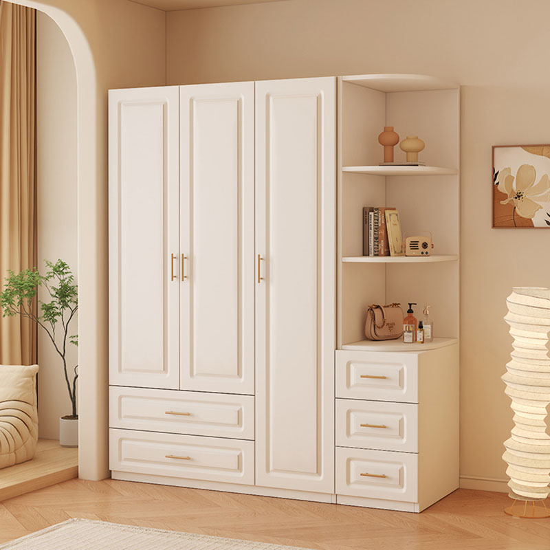 White Cream Closet Accent Nord - Interior Design White And Wood avis et prix