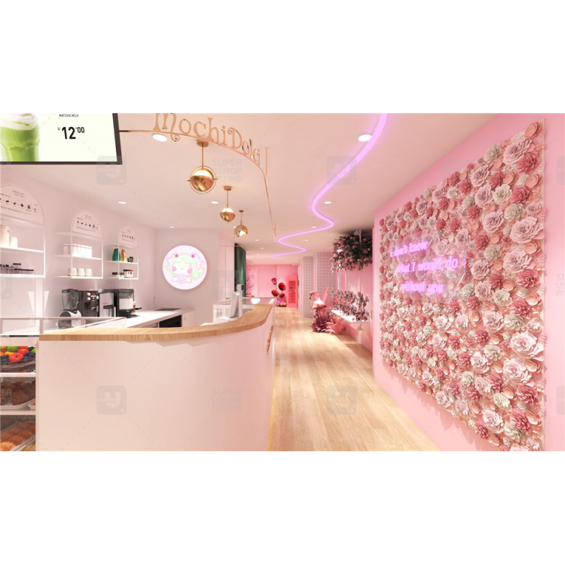 custom.Custom Retail Milk Tea  - Interior Design Usa avis et prix