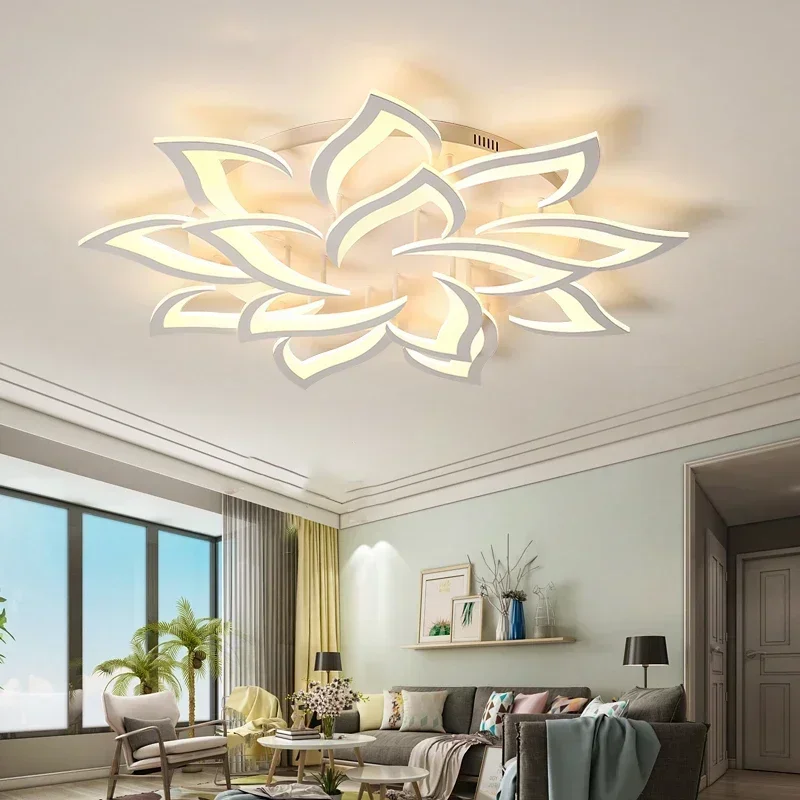 Designer LED Petal Chandelier  - Interior Design Kitchen And Living Room avis et prix