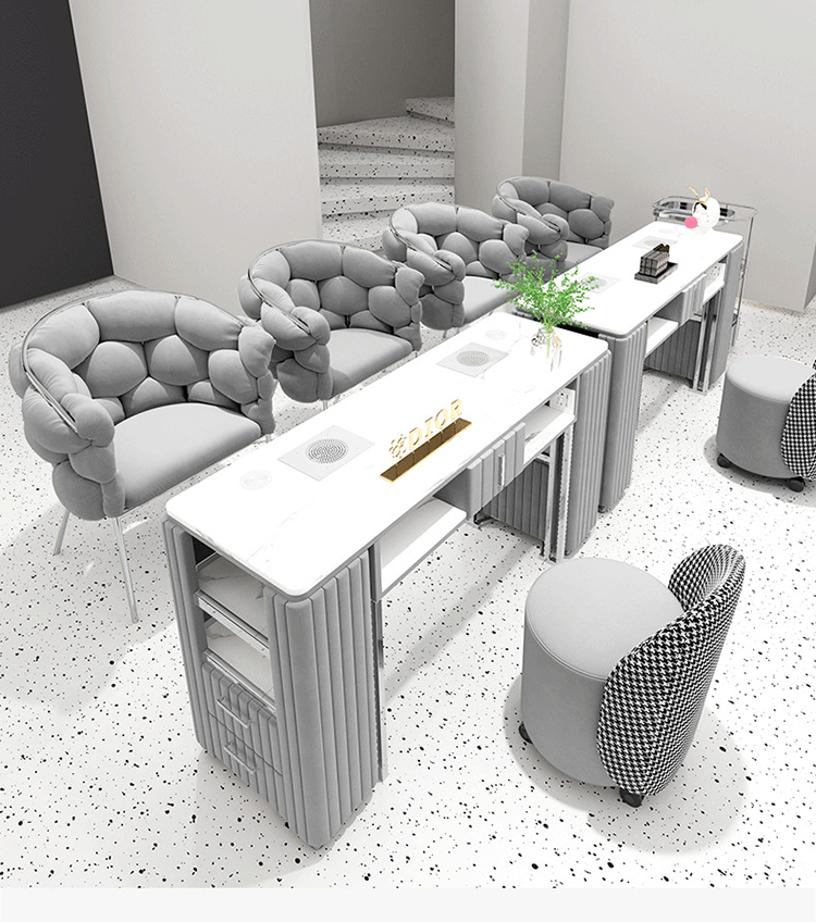Interior Design Manicure Table - Interior Design Nail Salon avis et prix