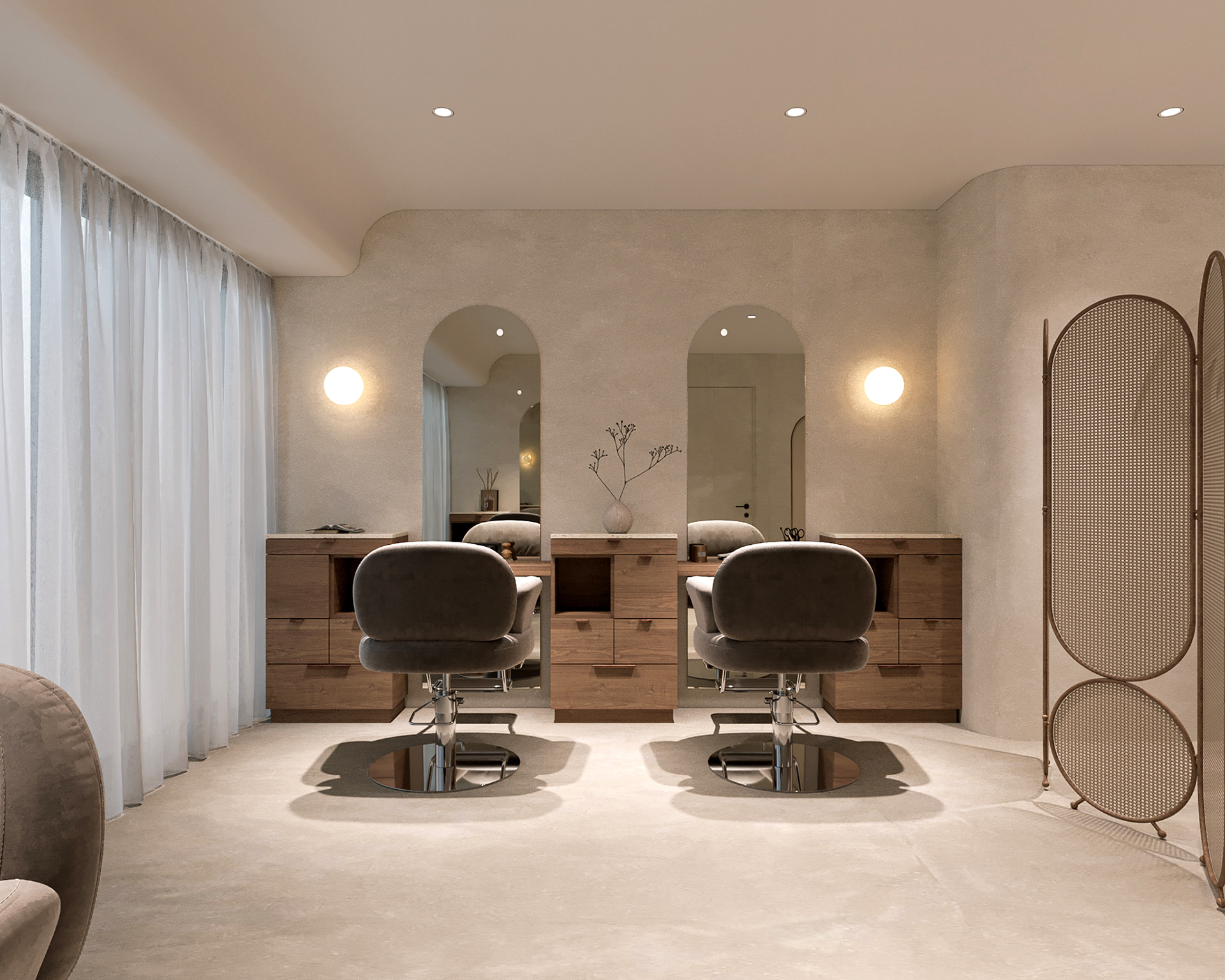 High End Nail Salon Furniture  - Interior Design Nail Salon avis et prix