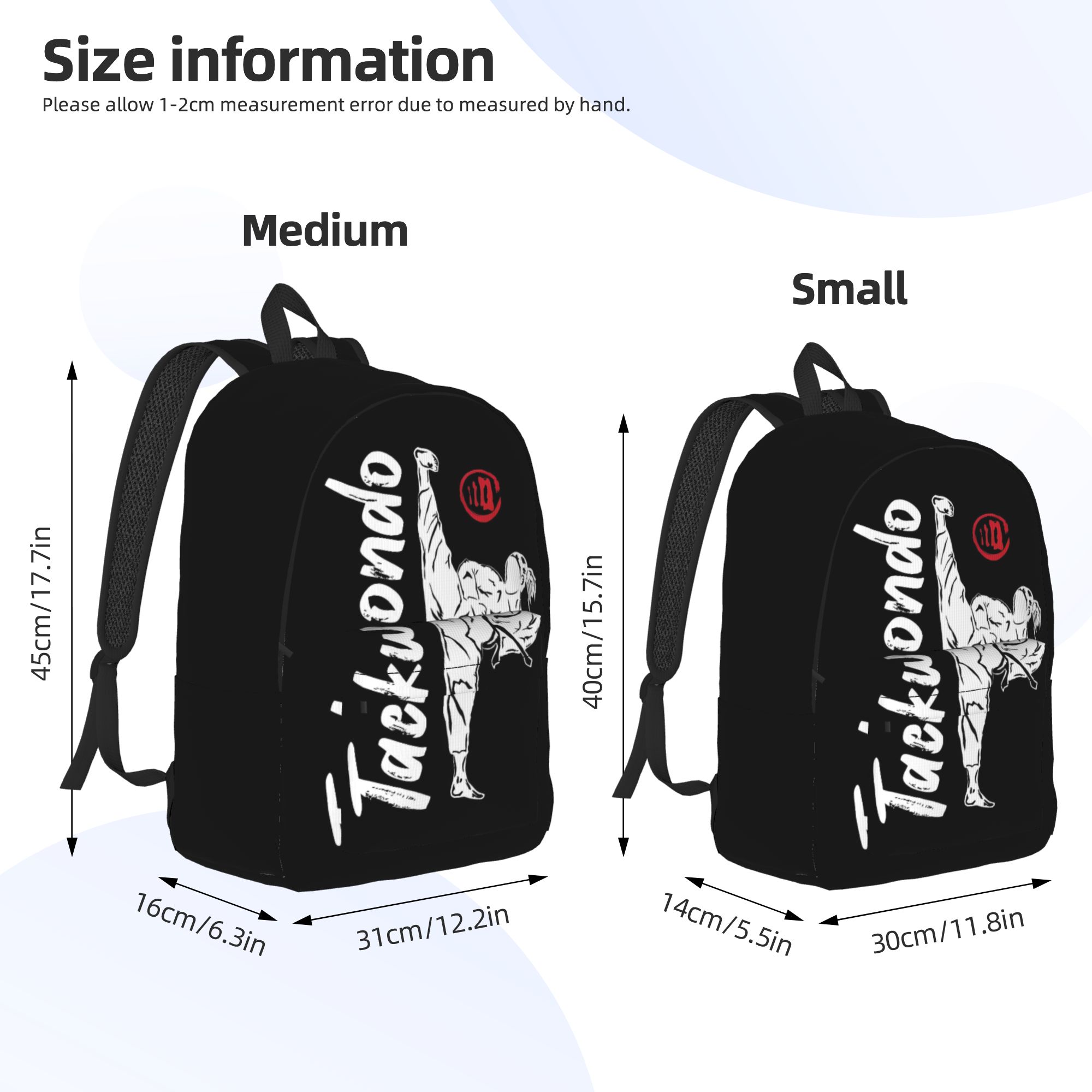 Taekwondo lovers Backpack  Str - Interior Design University avis et prix