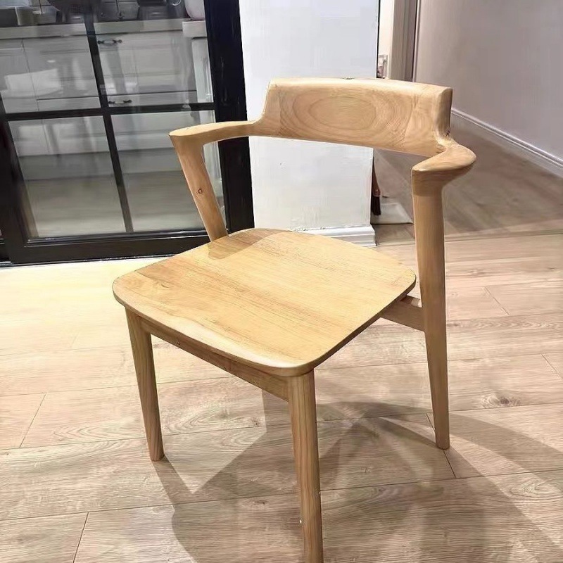 Wooden Dining Chair Nordic Liv - Interior Design Of Cafe avis et prix