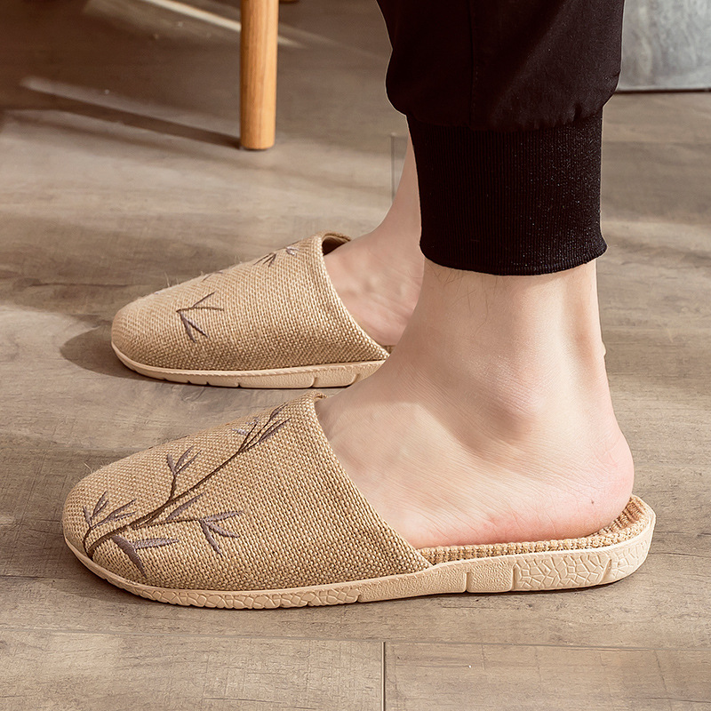 Linen Slippers Female Summer M - Linen Roller Blind avis et prix