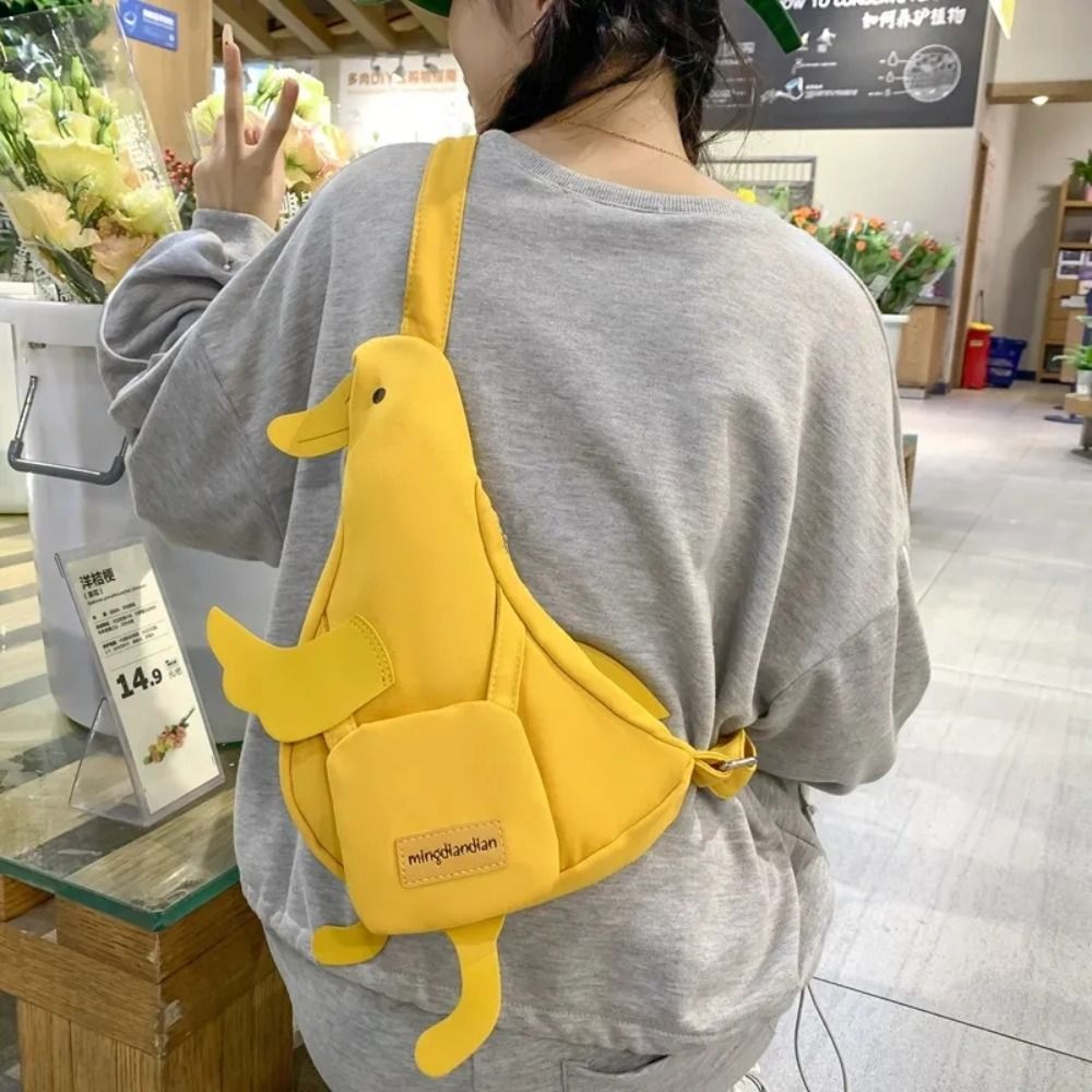 Sweet Canvas Funny Duck Crossb - Interior Design Korean Style avis et prix