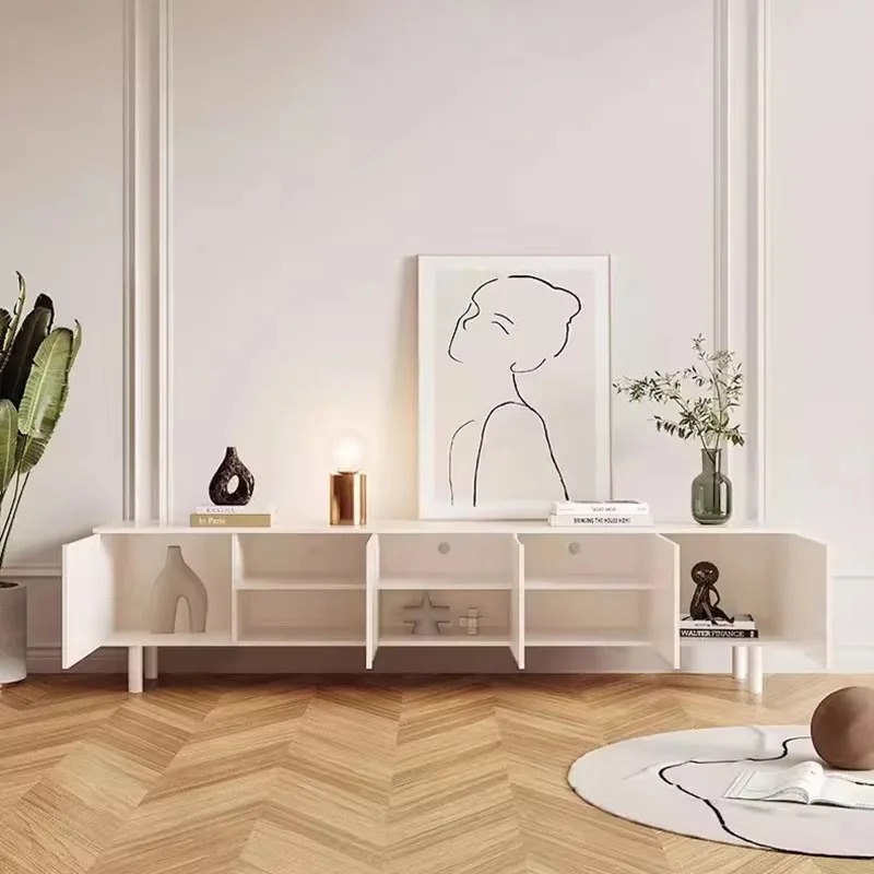 Luxury White Tv Stand Elegant  - Interior Design White And Wood avis et prix