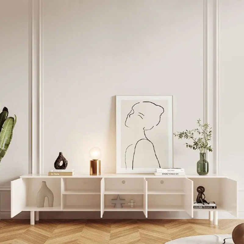 Luxury White Tv Stand Elegant  - Interior Design White And Wood avis et prix
