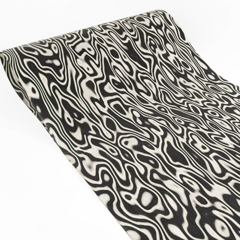 Tech Black White Graphic Wood  - Interior Design White And Wood avis et prix