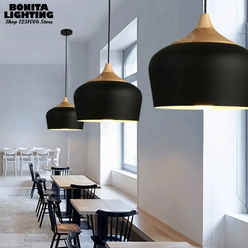 Nordic Aluminum Big Lampshade  - Interior Design White And Wood avis et prix