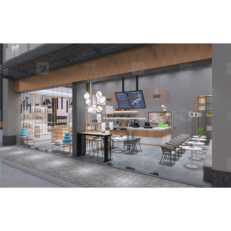 custom.Custom Dessert Shop Fur - Interior Design Of Cafe avis et prix