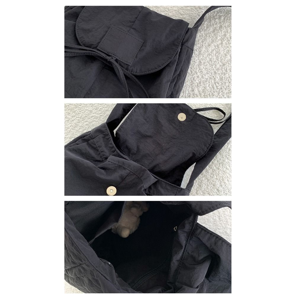 Korean Style Flap Nylon Bow Cr - Interior Design Korean Style avis et prix