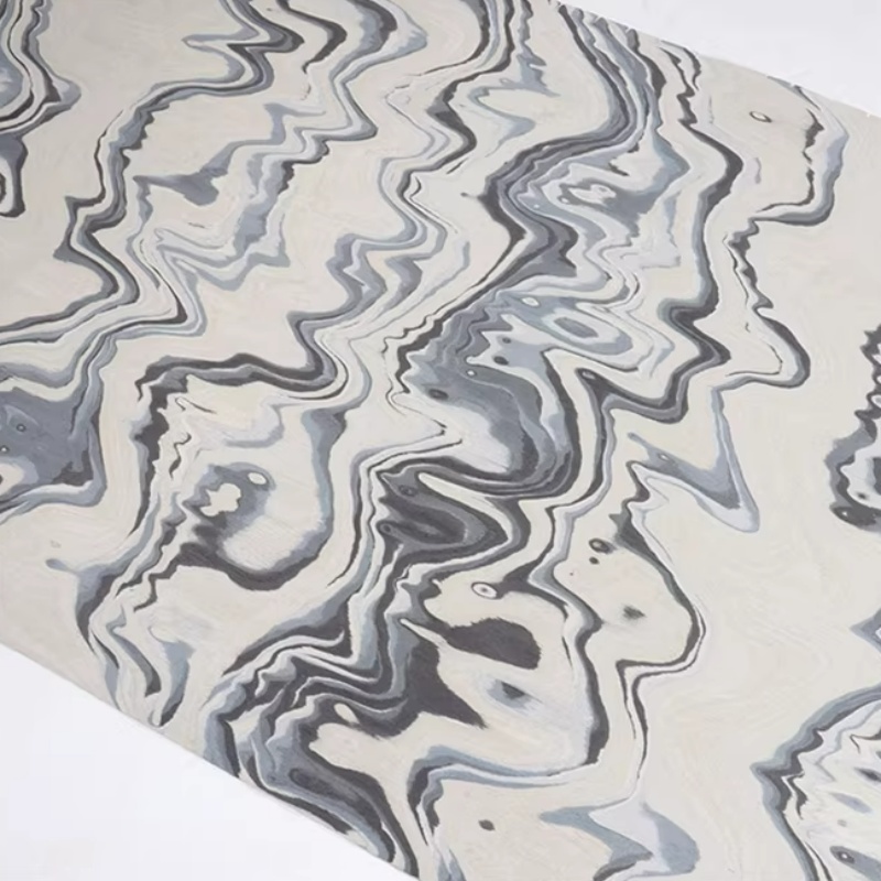 Black White Ink Painting Engin - Interior Design White And Wood avis et prix