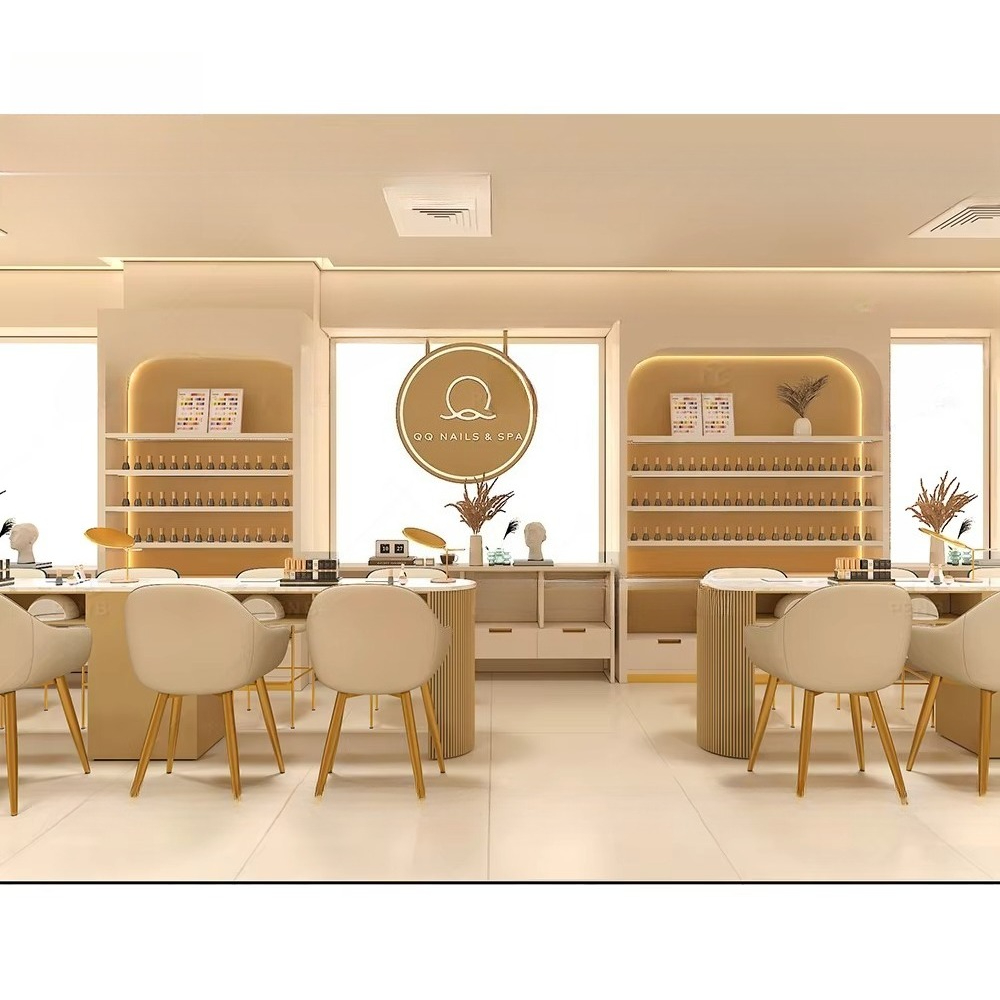One-Stop Nail Art Spa Salon De - Interior Design Nail Salon avis et prix