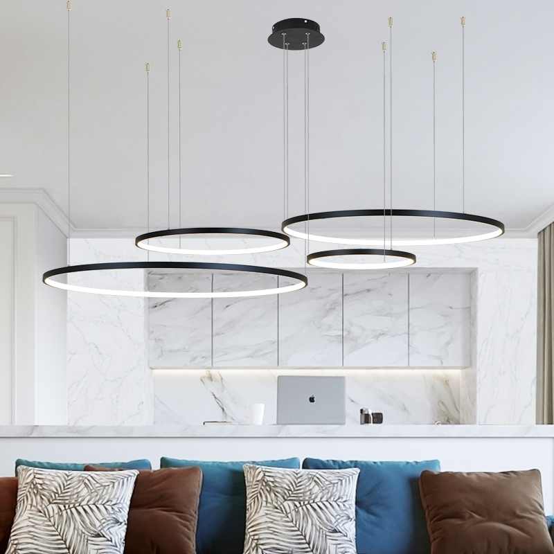 Nordic Modern Led Chandelier D - Interior Design Remote avis et prix