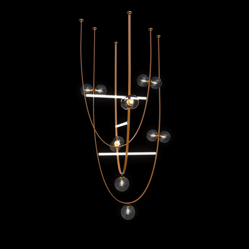 American LED Leather Chandelie - Interior Design Years avis et prix