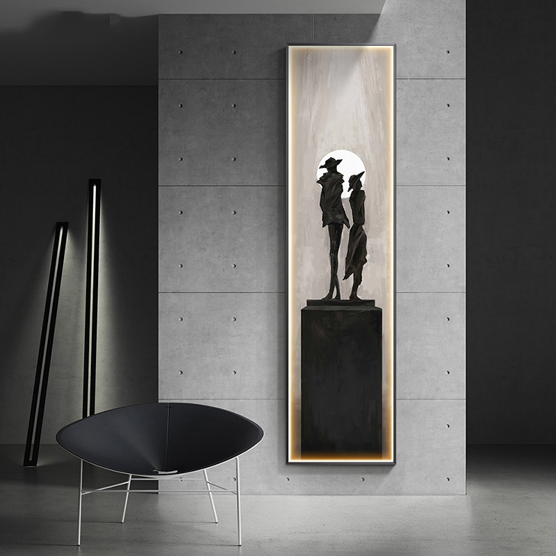 Modern Character Modeling Abst - Interior Design Kitchen And Living Room avis et prix