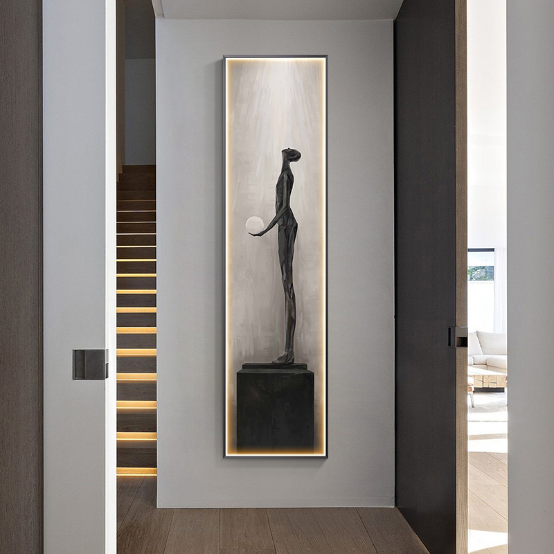 Modern Character Modeling Abst - Interior Design Kitchen And Living Room avis et prix