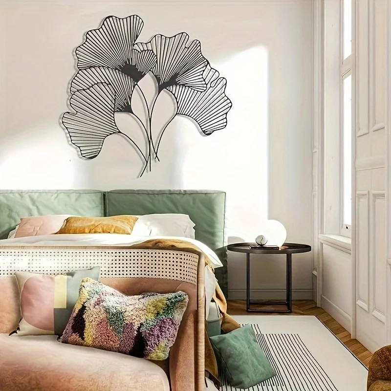 Ginkgo Leaf Wall Decoration Me - Interior Design Of Cafe avis et prix