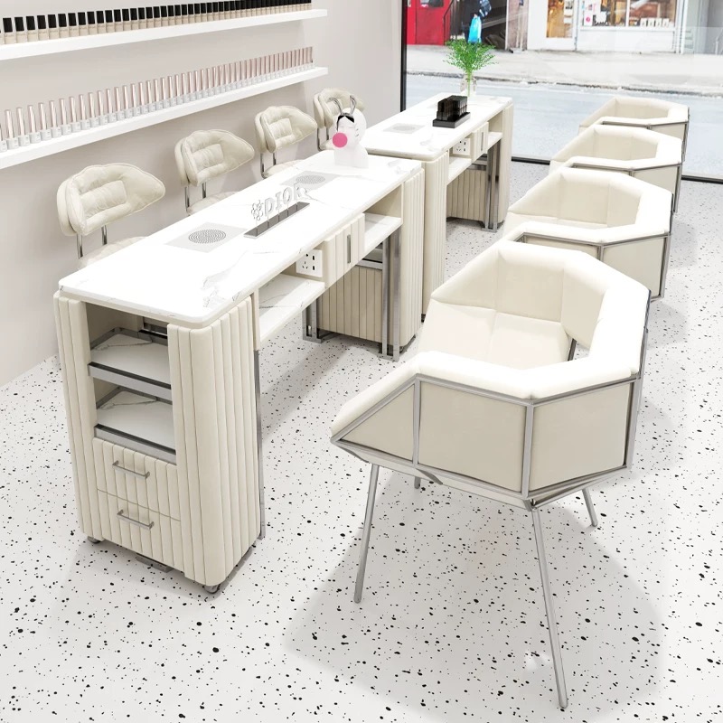 Luxury Modern Beige Nail Art F - Interior Design Nail Salon avis et prix