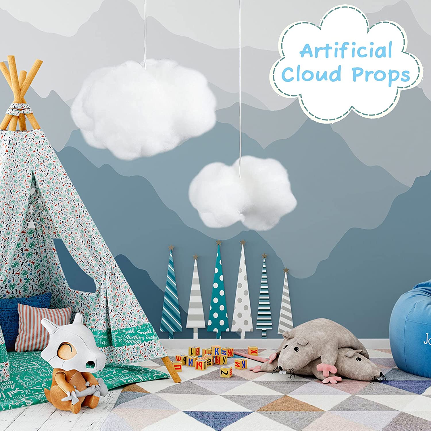 Artificial Cotton Clouds Decor - Interior Design Of House avis et prix