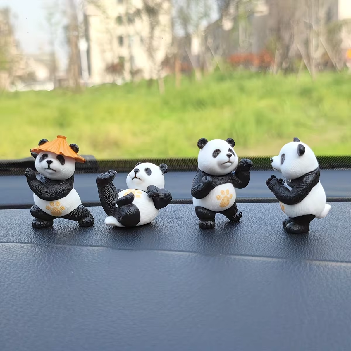 4pcs/set Panda Design Car Orna - Interior Design Of House avis et prix