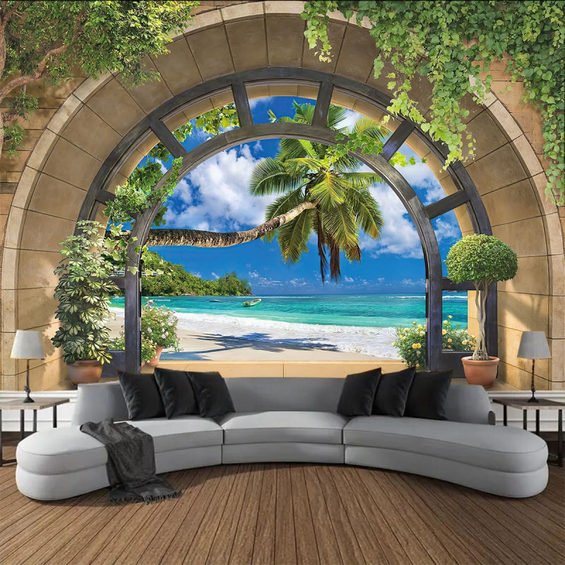 VIKAMA Panoramic Arched Window - Interior Design Of House avis et prix