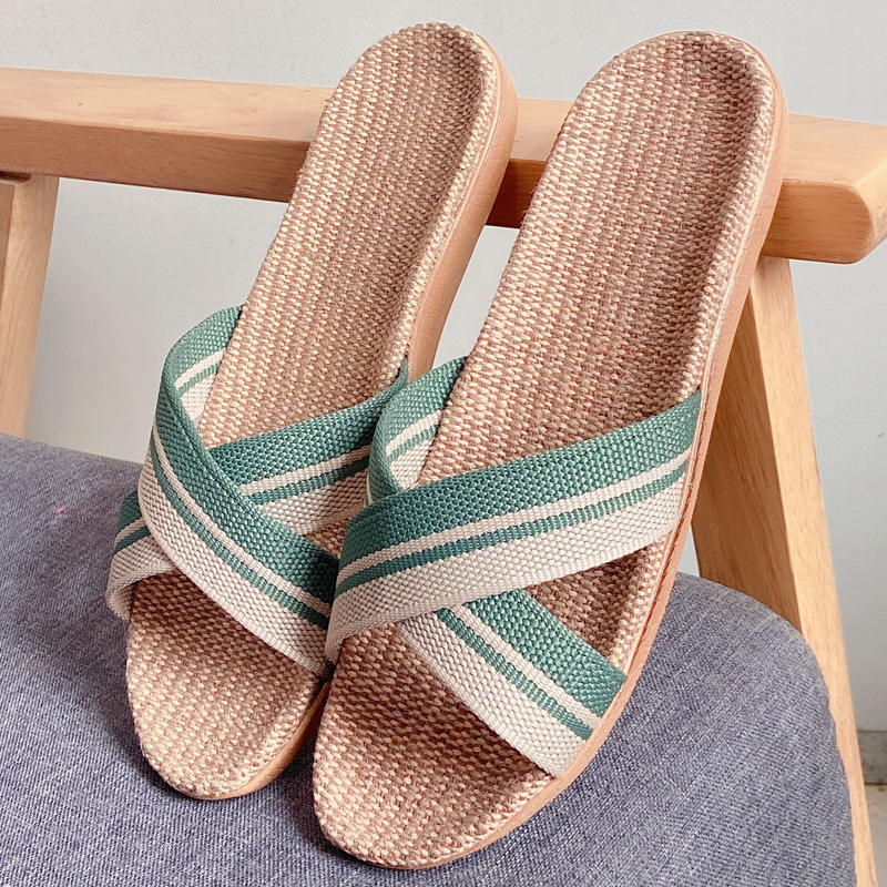Summer Men Linen Beach Slipper - Linen Roller Blind avis et prix