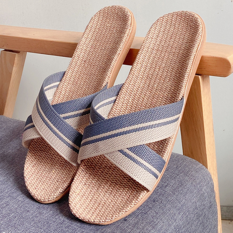Summer Men Linen Beach Slipper - Linen Roller Blind avis et prix