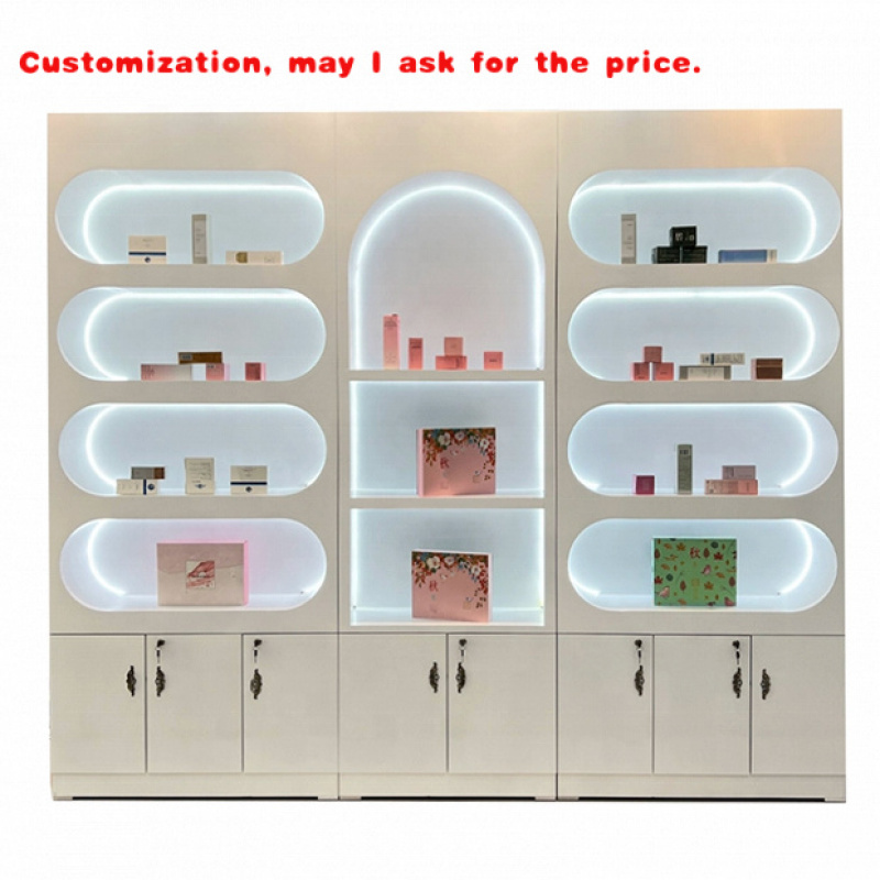 custom.Cosmetic Shop Interior  - Interior Design White And Wood avis et prix