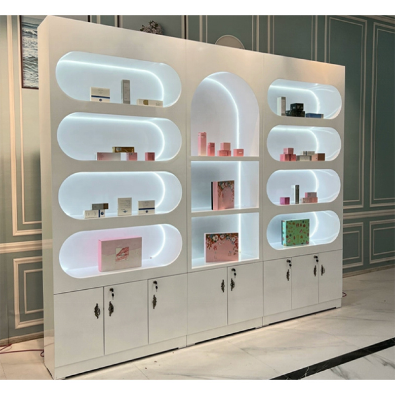 custom.Cosmetic Shop Interior  - Interior Design White And Wood avis et prix