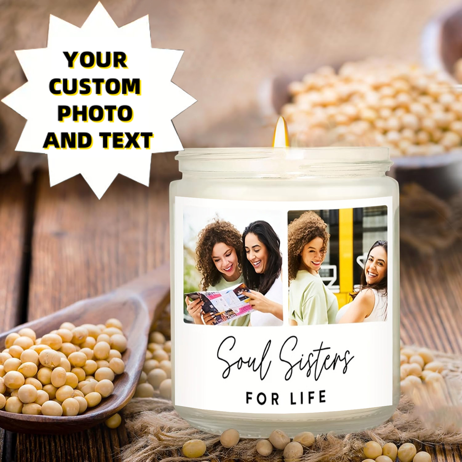 7oz Personalized Candles - Cus - Interior Design Usa avis et prix