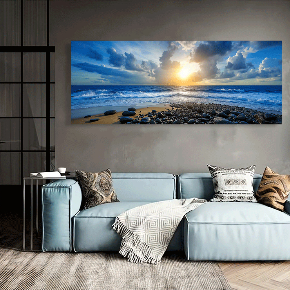 1PC-Canvas poster Unframed Oce - Interior Design Usa avis et prix