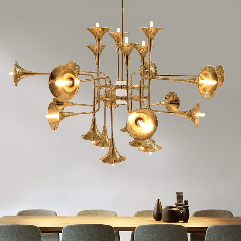 Nordic Trumpet Pendant Lamp fo - Interior Design Kitchen And Living Room avis et prix