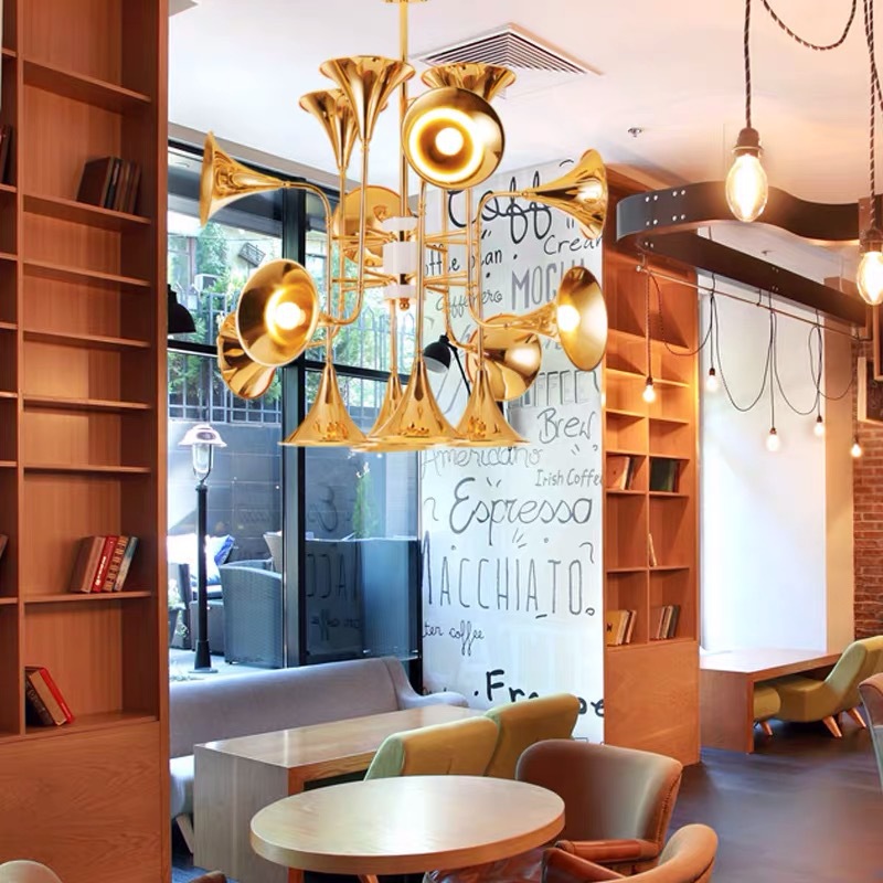 Nordic Trumpet Pendant Lamp fo - Interior Design Kitchen And Living Room avis et prix