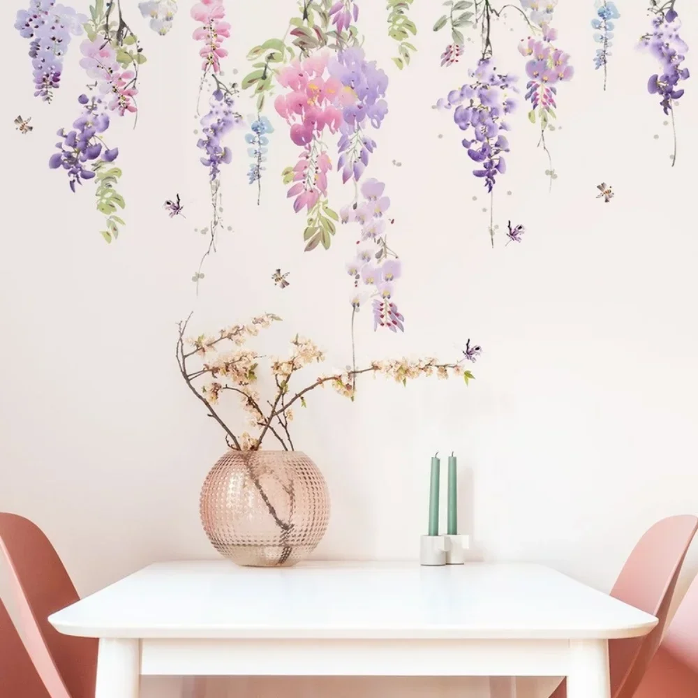 Flower Plants Floral Wall Stic - Interior Design Of House avis et prix