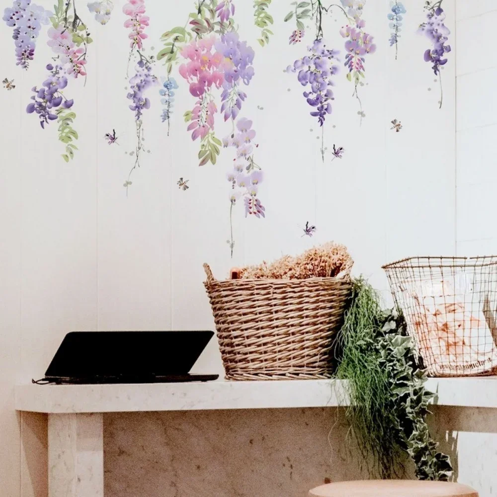 Flower Plants Floral Wall Stic - Interior Design Of House avis et prix