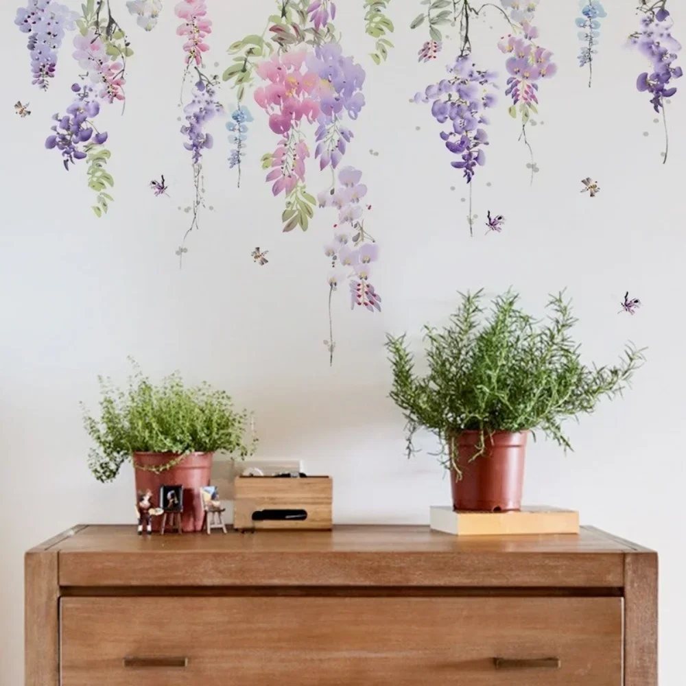 Flower Plants Floral Wall Stic - Interior Design Of House avis et prix