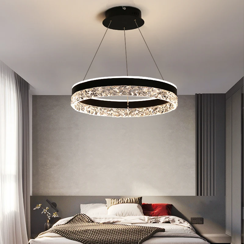 Modern Luxury Crystal LED Pend - Interior Design Kitchen And Living Room avis et prix